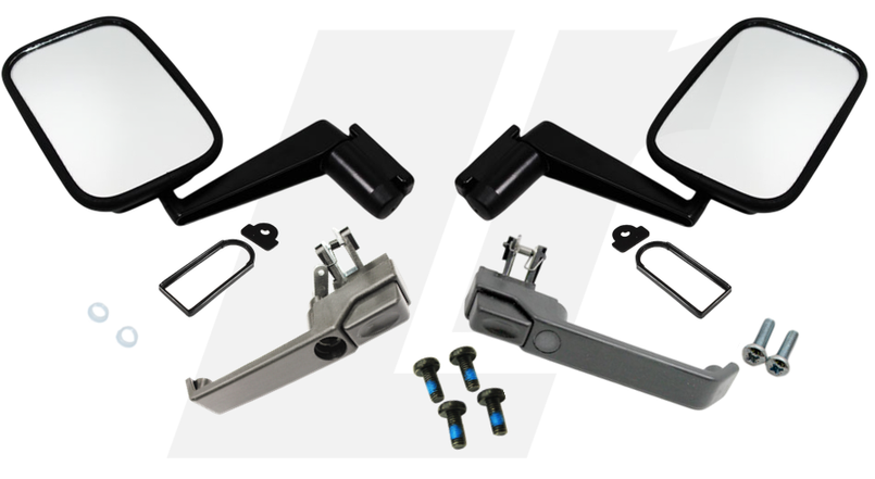 LRC350 - Defender Plastics Refresh Kit - Replace Those Faded Door Handles and Mirrors - Defender 90 and 110 options available - EXCLUSIVE TO LR PARTS Image 7