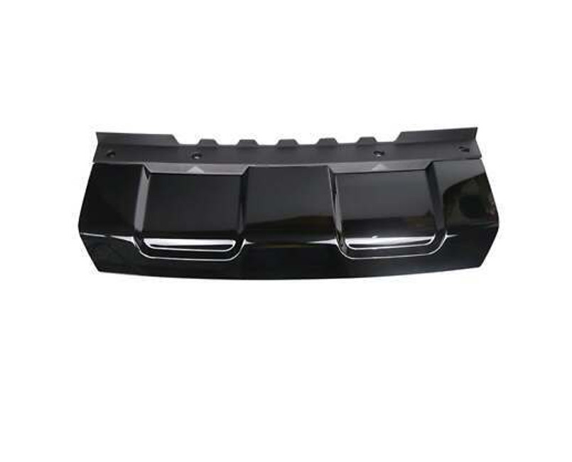 LR095427 - Front Bumper Towing Eye Cover for Range Rover Sport L494 - In Gloss Black - Fits 2013-2017 - Genuine Land Rover Image 1