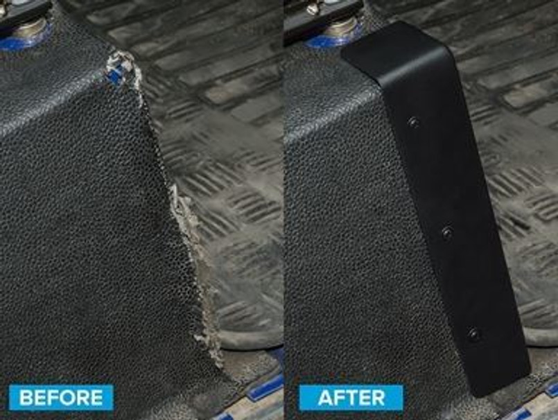 YRM2001 - Defender Seat Box Protector - Fits All Land Rover Defenders - Comes as a Pair Including Fixings Image 2