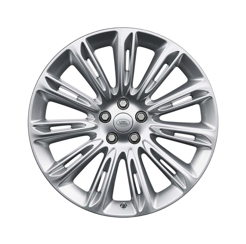 LR098799 - Range Rover L405 Wheel - 21 inch 11 Spoke Alloy Wheel Style 1046 in Silver - Genuine Land Rover Image 1