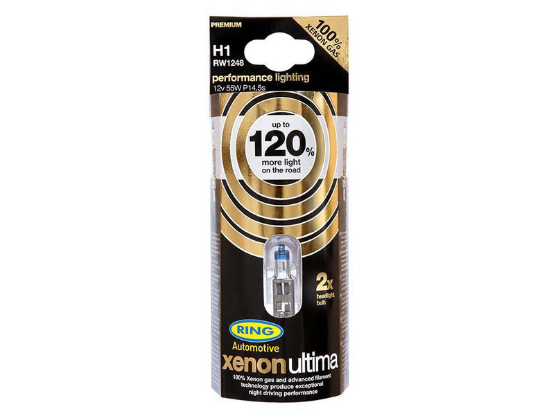 DA5052 - XENON ULTIMA H1 HALOGEN H/LAMP BULB (PAIR) Image 2