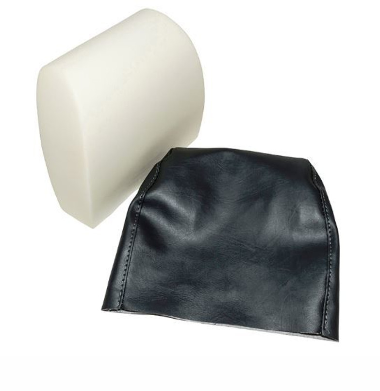 DA5686 - Re-Trim Kit for Headrest on Land Rover Defender Front Seat - In Grey - Fits up to 2007 Image 1