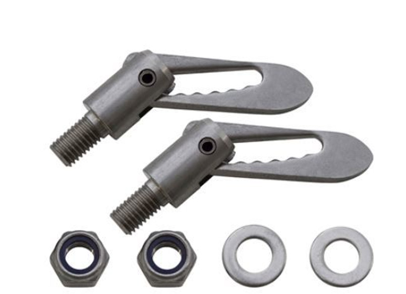 DA8200 - Defender and Land Rover Series Anti-Luce Pin Kit for Tailgate - In Stainless Steel Image 1