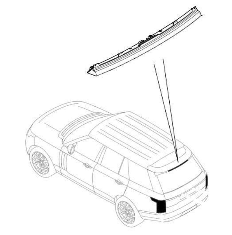 LR107601 - High Level Stop Lamp for Range Rover L405 - Genuine Land Rover Image 2