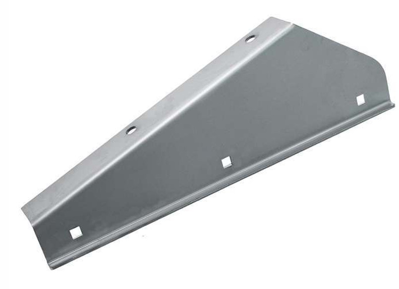 MTC3000SS - Front Right Hand Mudflap Bracket in Stainless Steel for Land Rover Defender Image 1