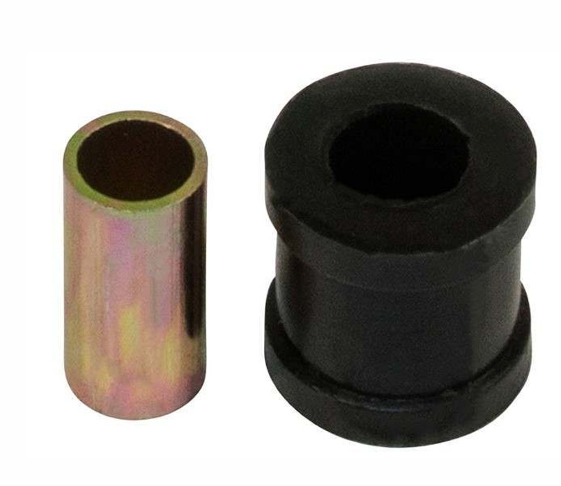 QEM500020PY - Defender Steering Damper Polyurethane Bush - Eye End - In Black Image 1