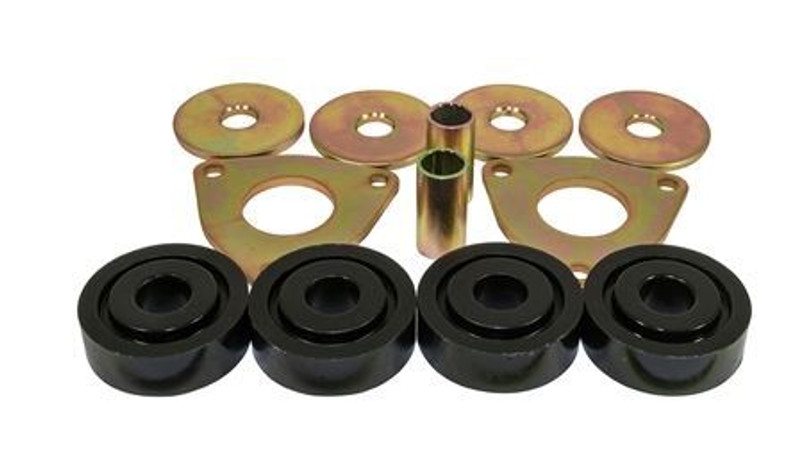 STC618PY - Rear Radius Arm Bush Kit - Triangle Plate and Polyurethane Bushes - For Defender, Discovery and Range Rover Classic Image 1