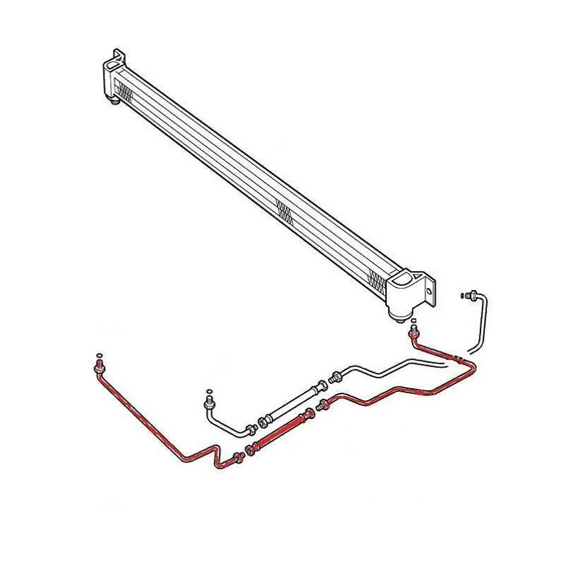 PBH101760 - Oil Cooler Hose for Manual Gearbox on Range Rover P38 - Diesel - Fits from YA Chassis Number - OBSOLETE - LAST ONE AVAILABLE Image 1