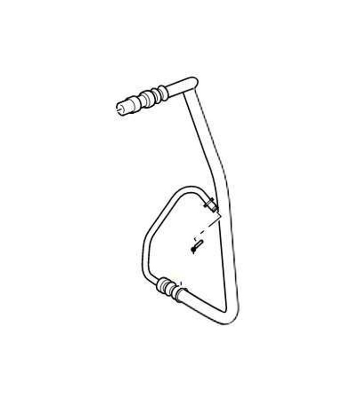 QEP500632 - Power Steering Hose from Cooling Coil for Range Rover Sport (2005-2009) - Right Hand Drive - Genuine Land Rover Image 1