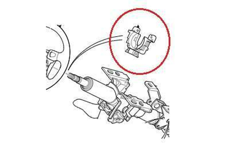 QTD100031 - Steering Column Vibration Damper for Land Rover Freelander 1 TD4 - Genuine Land Rover Image 1