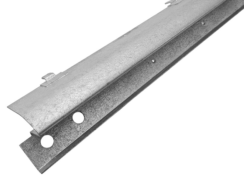 330575 - Galvanised Shark Tooth Windscreen Canopy Top Rail - Land Rover Series 2/2A/3 Image 2