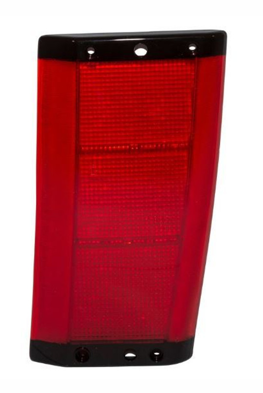RTC4589 - Range Rover Classic Rear Light Lens - Left Hand Side - With Black Edges - By Lucas Image 1