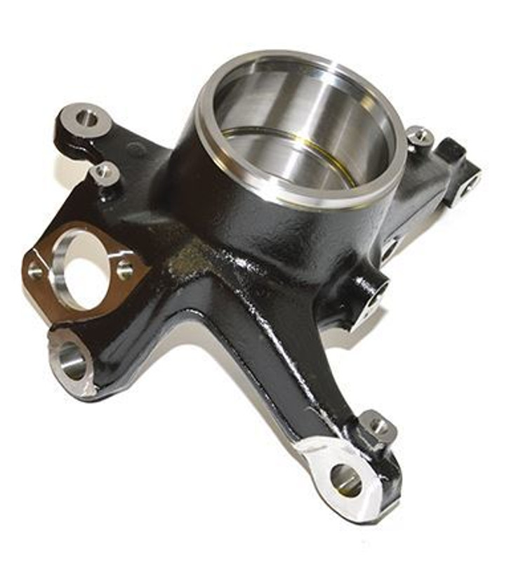 RUB500151 - Front Steering Knuckle for Range Rover L322 - Left Hand - Fits 2002-2009 (Image shows RH) - Genuine Land Rover Image 1