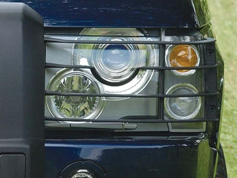 VUB001070 - Front Lamp Guards for Range Rover L322 - Genuine Land Rover Part Image 1