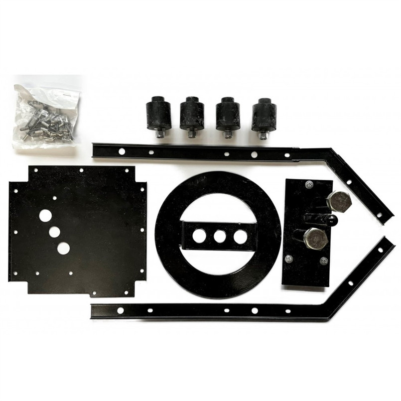 STC7633 - Bonnet Spare Wheel Mounting Kit - Land Rover Defender 1983 - 1998 (Pre TD5) - by SP 4x4 Image 1
