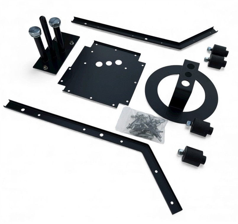 STC7633 - Bonnet Spare Wheel Mounting Kit - Land Rover Defender 1983 - 1998 (Pre TD5) - by SP 4x4 Image 3
