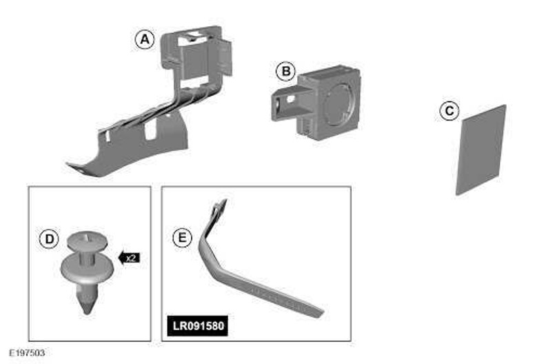 VPLRV0120 - Activity Key Installation Kit for Discovery 5 - Doesn't Include Key Image 1