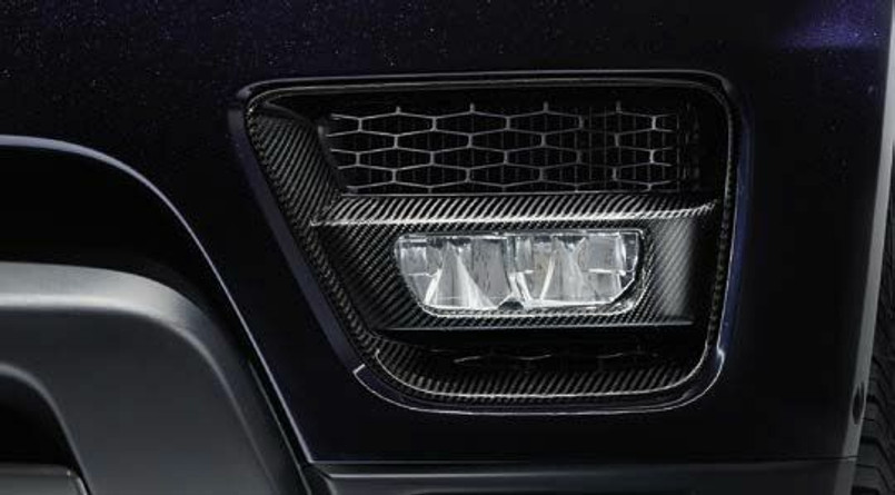 VPLWB0234 - Carbon Fibre Bumper Grilles (Pair)- Range Rover Sport 2014 onwards - Genuine Land Rover Image 2