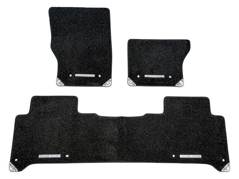 VPLWS0375PVJ - Range Rover Sport L494 Ebony Carpet Set - Front and Rear for LHD - Genuine Land Rover - Fits from 2017 On Image 1