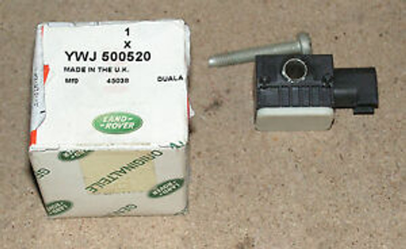 YWJ500520 - Air Bag Crash Sensor and Bracket for Range Rover L322 - Fits 2007-2008 (7A000001 to 8A271219) - Genuine Land Rover Image 1