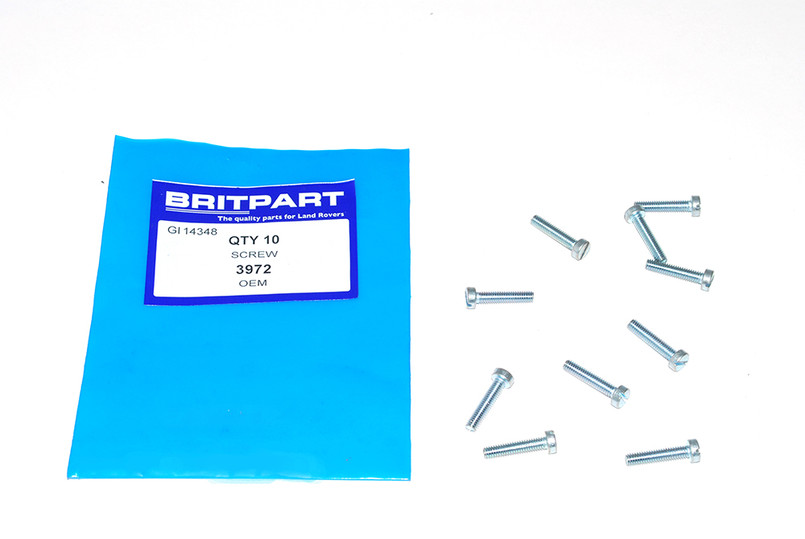 3972 - Screw - 3 x 9/16 - Fixes Fuel Pick Up to Fuel Tank on Land Rover Defender - up to 1998 Image 2