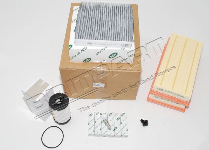 DA6098LR - Genuine Land Rover Service Kit - Range Rover L405 3.0 V6 Petrol from EA128398 & Range Rover Sport 3.0 V6 Petrol from EA301263 Image 1