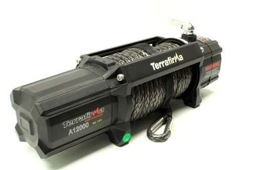 TF3301 - Terrafirma Winch A12000 - Complete with Remote, Synthetic Rope and Fairlead Image 2