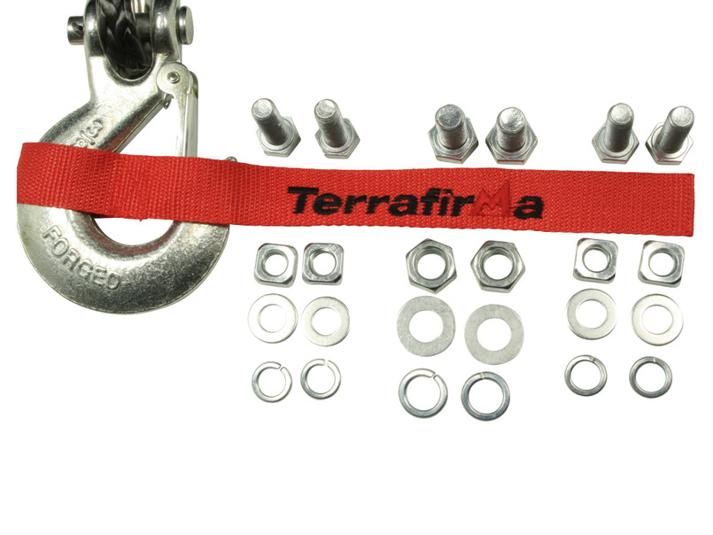 TF3301 - Terrafirma Winch A12000 - Complete with Remote, Synthetic Rope and Fairlead Image 12