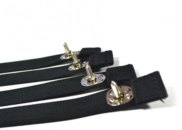EXT7201 - Inward Facing Tip Up Retaining Strap - Set of 4 for Original Seats - By Exmoor Trim Image 7