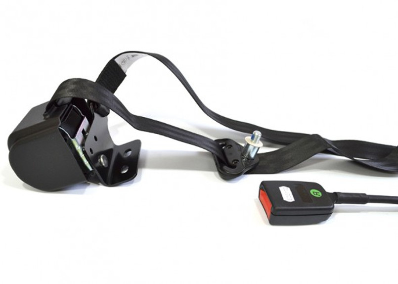 EXT001-6 - Land Rover Defender Front Seat 2 Door Left Hand Inertia Reel & Buckle Stalk - By Exmoor Trim Image 10