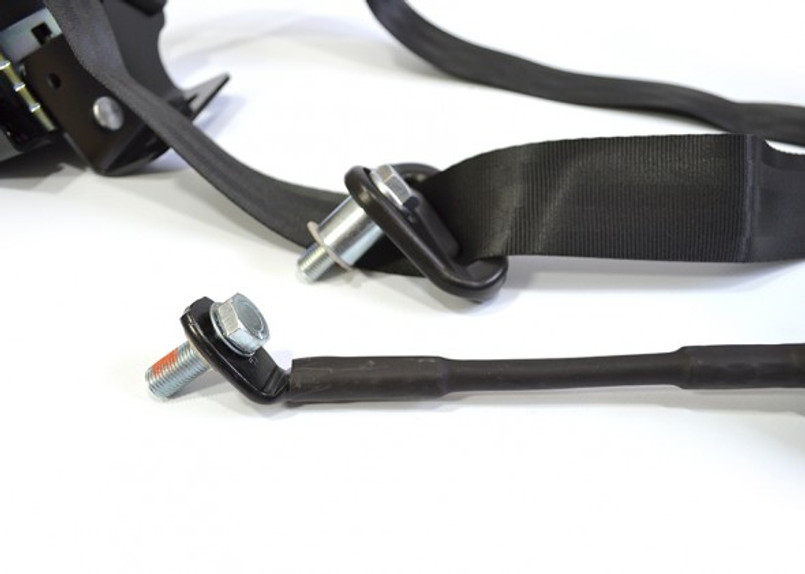 EXT001-6 - Land Rover Defender Front Seat 2 Door Left Hand Inertia Reel & Buckle Stalk - By Exmoor Trim Image 9