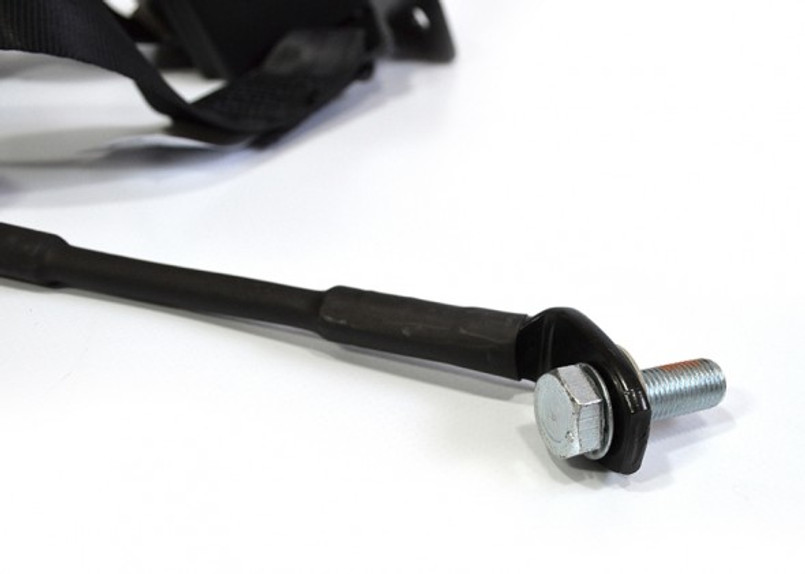 EXT001-6 - Land Rover Defender Front Seat 2 Door Left Hand Inertia Reel & Buckle Stalk - By Exmoor Trim Image 5