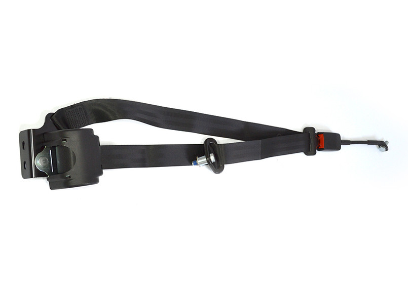 EXT001-6 - Land Rover Defender Front Seat 2 Door Left Hand Inertia Reel & Buckle Stalk - By Exmoor Trim Image 11