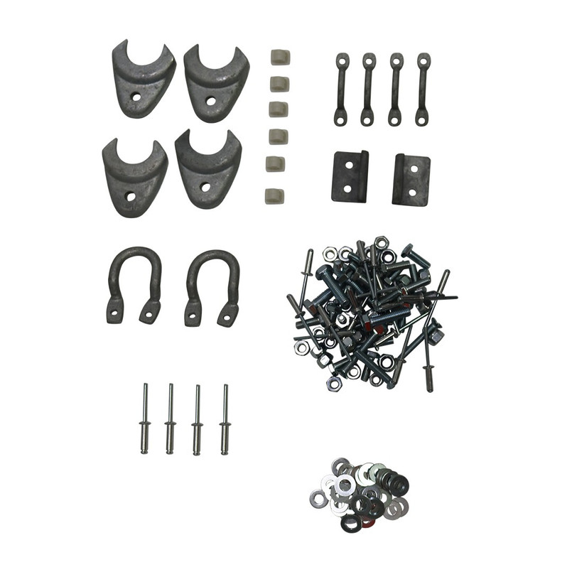 EXT220-1 - Full Hood Stick Set - Defender 90 1985-2000 - By Exmoor Trim Image 3