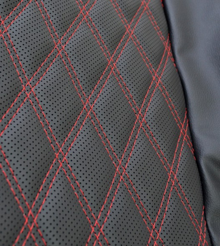 EXT317-3 - Tumble Down 2 Seat Trim Kit - Defender Puma 2007 onwards - By Exmoor Trim Image 1