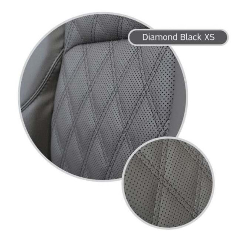 EXT325-DBXS - Defender 90 and 110 Front Centre Seat Diamond Black - By Exmoor Trim Image 1