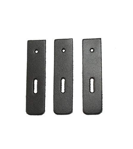 EXT388-2 - 100mm Leather Strap - (Pack of 3) - By Exmoor Trim Image 1