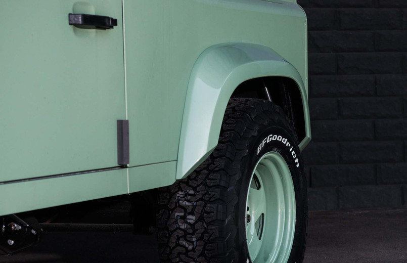 PKDEFENDERFORESTARCHES4DOOR - Front and Rear Wide Forest Arches for Land Rover Defender 110 - Four Door Only (Image Shows 90 Version) Image 5