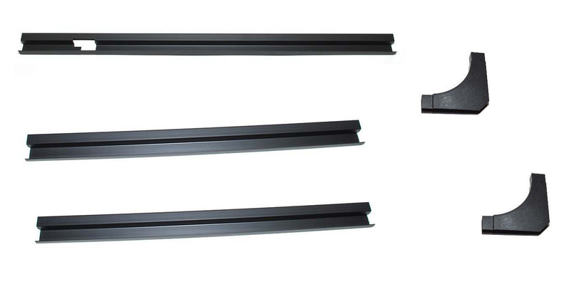 LRC1136 - Defender Window Channel Kit - Rear Right Hand - For Land Rover Defender 110 and 130 Rear Side Door Image 1