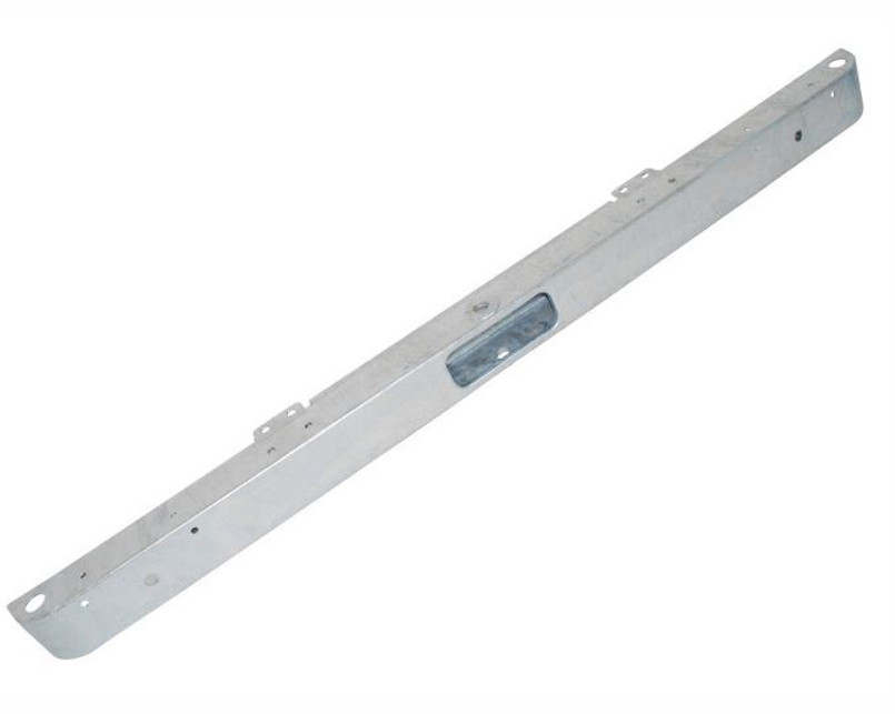 DPB000270GALV - Military Front Bumper for Land Rover Defender in Galvanised Finish Image 2