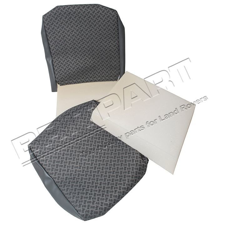 DA1438T - Defender Second Row Re-trim Kit in Techno - Defender 110 - Fits 1983 - 2006 (Except 60/40 Split Seats) Image 2