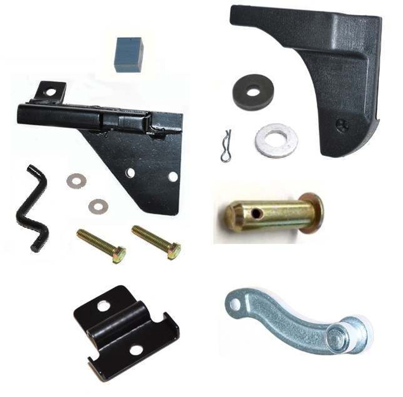 LRC1408 - Door Check Strap / Arm Full Kit for Defender - Left Hand - Fits from AA303555 Onwards Image 1