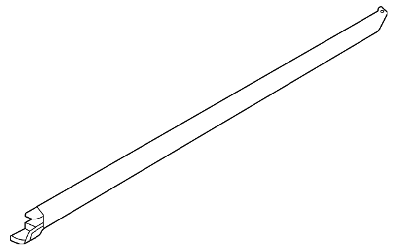 LR156946 - Discovery Sport Lower Side Moulding - Right Hand Side - 2015-2021 - Genuine Land Rover Image 1