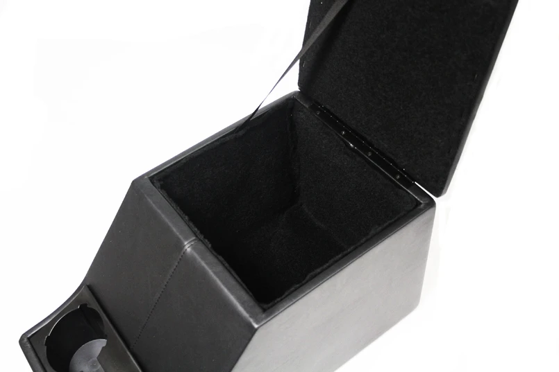 LRC2662 - Defender Cubby Box with Black Base and Black Top Can Also Be Fitted to Land Rover Series Image 4