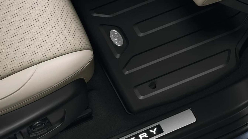 VPLCS0515 - Discovery Sport Interior Black Rubber Mat Set for Left Hand Drive Vehicles - Facelift from 2019 On - Genuine Land Rover Image 1