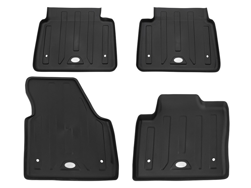 VPLCS0515 - Discovery Sport Interior Black Rubber Mat Set for Left Hand Drive Vehicles - Facelift from 2019 On - Genuine Land Rover Image 2