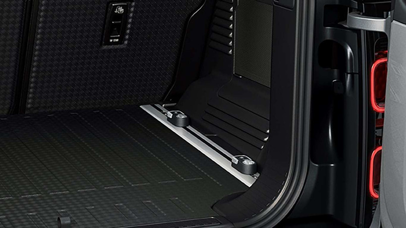 VPLES0543 - Luggage Rails for Loadspace in All New Defender (2020 Onwards) - Genuine Land Rover - Work In Conjunction With VPLES0592 Image 1