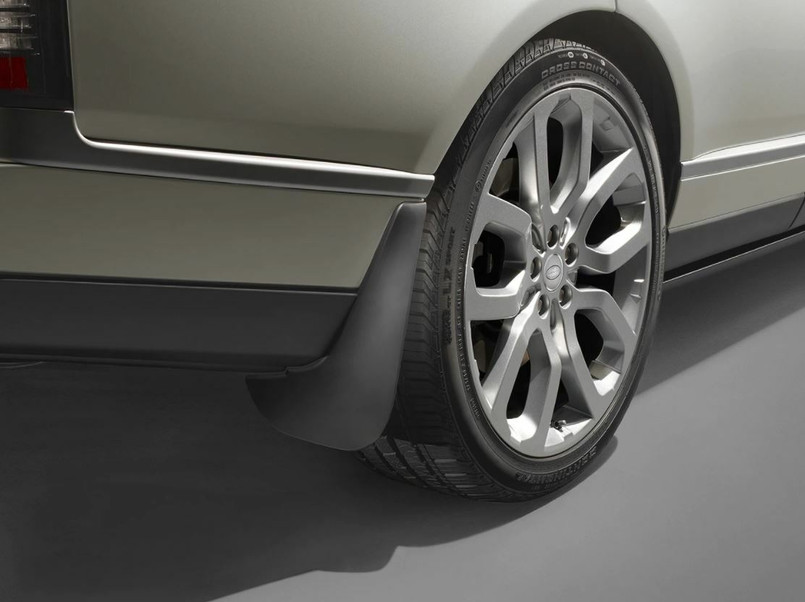 VPLGP0355 - Rear Mudflaps for Range Rover L405 - From 2019 ( Doesn't Fit Autobiography Rear Bumper) - Genuine Land Rover Image 1