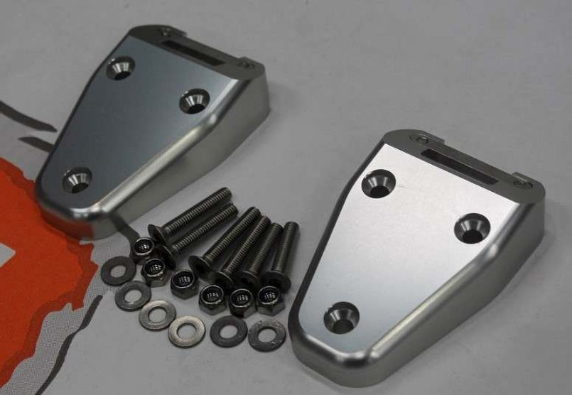 LRC1524 - Defender Aluminium Bonnet Hinge Kit - Comes as a Pair which includes all Stainless Steel Fixings - Manufactured in the UK by Croytec Image 1