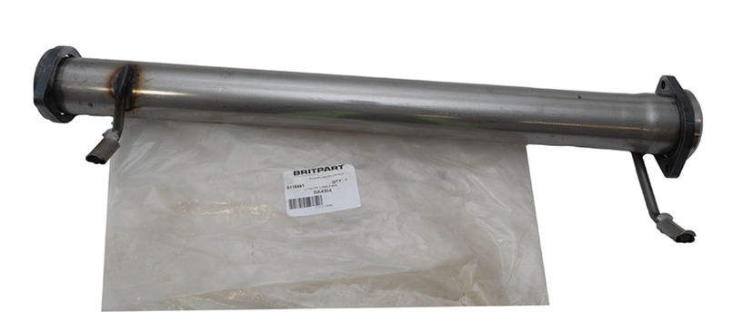 DA4304 - Defender Silencer Replacement Pipe in Stainless Steel for Defender 90 300TDI (97 Onwards) Image 1